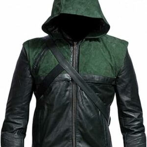 Arrow Season 2 Stephen Amell (Oliver Queen) Hoodie Green Jacket