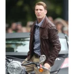 Avengers Steve Rogers Motorcycle Leather Jacket