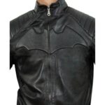 Batman Begins Bale Motorcycle Leather Jacket