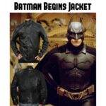 Batman Begins Christian Motorcycle Leather Jacket