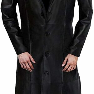 Blade Wesley Snipes Trench Leather Coat Costume