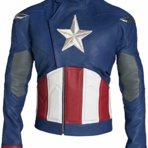Chris Evans Captain America Leather Jacket