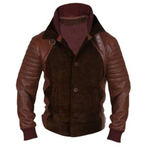 Horns Daniel Radcliffe Ig Perrish Brown Quilted Style Jacket