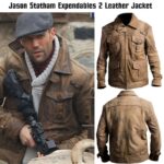 Jason Statham The Expendables 2 Lee Leather Jacket