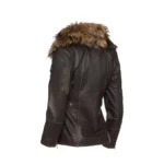 Ladies Fur Collar SlimFit Jacket