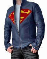 Man of Steel Superman Blue Jacket