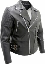 Marlon Brando The Wild One Motorcycle Leather Jacket