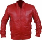 Place Beyond The Pines Ryan Gosling (Luke) Red leather Jacket