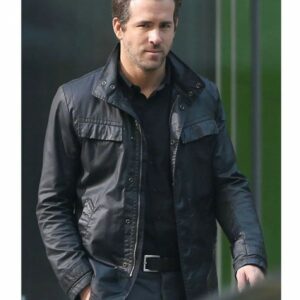 RIPD Ryan Reynolds (Nick) Black Leather Jacket