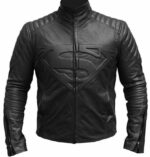 Smallville Superman Clark Kent Black Leather Jacket