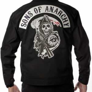 Sons of Anarchy Black Motorcycle Jacket
