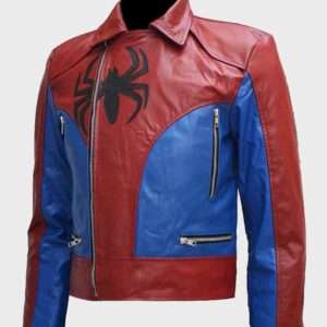 Spiderman Inspired Copslay Leather Jacket