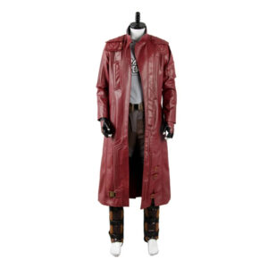 Starlord Halloween Maroon Color Latest Design Leather Costume