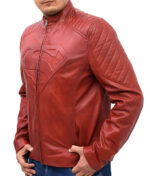 Superman Smallville tOM Red Leather Jacket