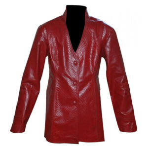 Terminator 3 Rise of the Machines Kristanna Loken Red Leather Jacket
