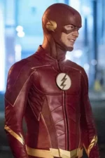 The Flash Red Leather Jacket Costume
