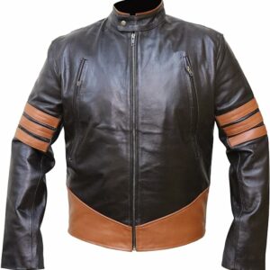 X Men Wolverine Black Logans XO Leather Jacket