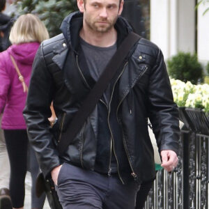 Fifty Shades Of Grey Jamie Dornan Black Leather Jacket