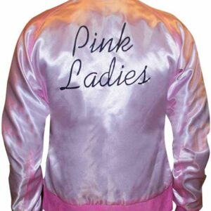 Grease 2 Michelle Pfeiffer Pink Ladies Reversible Satin Jacket