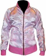 Grease 2 Michelle Pfeiffer Pink Reversible Satin Jacket