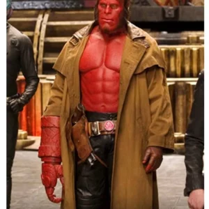 Hellboy Ron Perlman Trench Coat