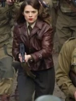 Hayley Atwell (Peggy Carter) The First Avenger Jacket