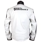 Vin Diesel White Fast And Furious 7 Jacket