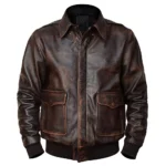 A2 Bomber Leather Jacket