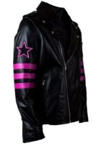 WWE Bret Hitman Hart Leather Jacket
