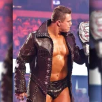 WWE Miz Trench Leather Jacket Coat