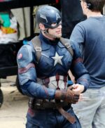 Captain America 2016 Civil War Chris Evans Jacket Costume