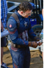 Chris Evan Captain America 2016 Civil War Jacket