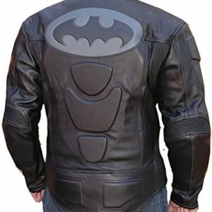 GP Batman Armor Motorcycle Racing Leather Jacket