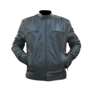 WWE Dean Ambrose Grey Leather Jacket