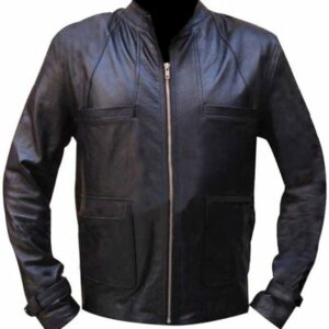 Grimm Nick Burkhardt (David Giuntoli) Black Leather Jacket