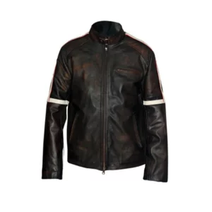 Belstaff Mens Hero Bison Leather Brown Jacket