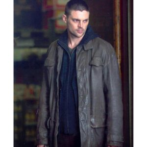 Bourne Supremacy Karl Urban (Kirill) Black Coat Jacket