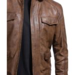 Day Break Detective Leather Jacket