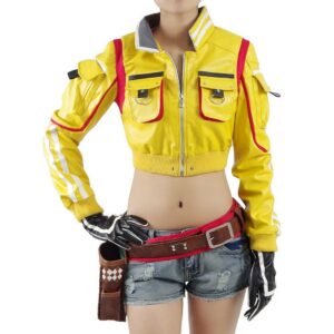 Final Fantasy Xv Cidney Short Body Yellow Jacket