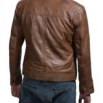Hopper Brown Leather Jacket