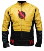 Replica Superhero Reverse Flash Leather Jacket Costume For Sale