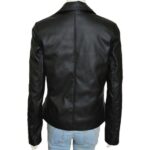 Unforgettable Carrie Wells Black Leather Jacket