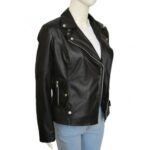 Unforgettable Carrie Wells (Poppy Montgomery) Leather Jacket