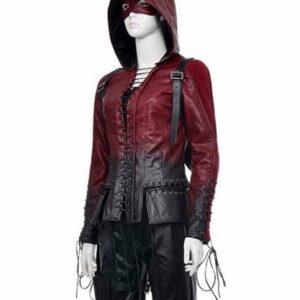 Arrow Season 4 Thea Queen (Willa Holland) Hooded Jacket Costume