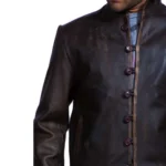 Tom Riley Da Vinci Leather Jacket