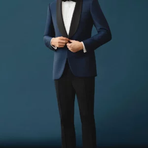 James Bond Skyfall Midnight Blue Tuxedo Suit
