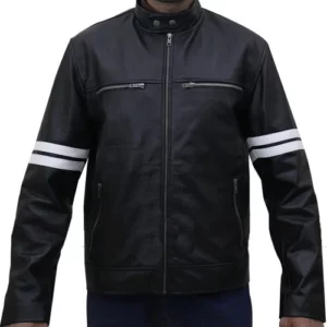 Paul Walker Black Biker Jacket