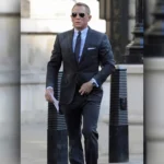 Skyfall 007 James Bond Charcoal Grey Suit