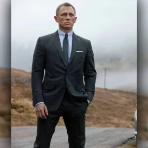 James Bond Charcoal Suit