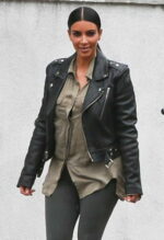 Kim Kardashian Valentino Black Jacket